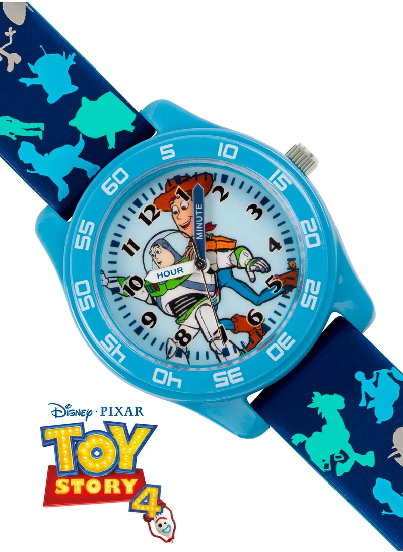 Disney Disney Pixar Toy Story 4 Blue Silicon Strap Boys Watch - TYM9000