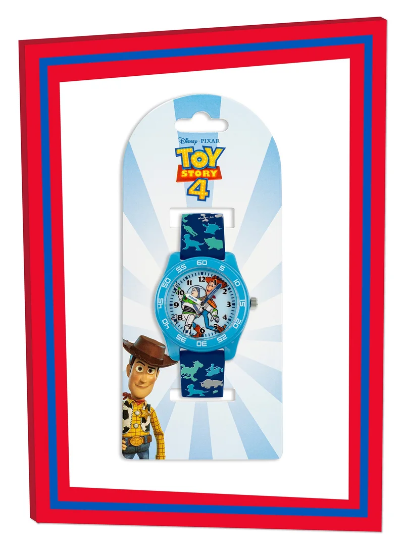 Disney Disney Pixar Toy Story 4 Blue Silicon Strap Boys Watch - TYM9000