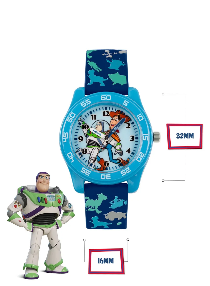 Disney Disney Pixar Toy Story 4 Blue Silicon Strap Boys Watch - TYM9000
