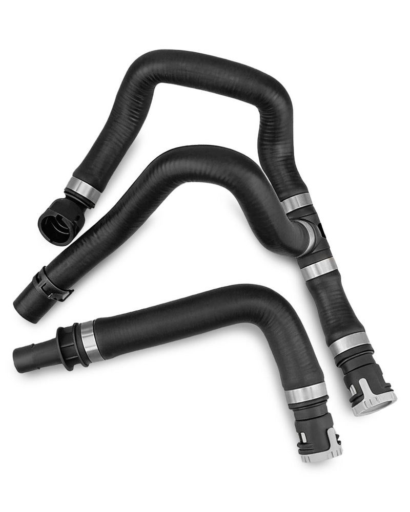 LANDSIN Inlet and Outlet HVAC Heater Hose Fit for Ford Escape 2013-2019 2.0L/2.5L, Fit for Lincoln MKC 2017-2019 2.0L, Engine Water Heater Hose Replacement CV6Z-18472-T CV6Z-18472-W - Image 1