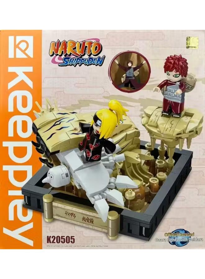 Qman Keeppley Naruto Shippuden Action Figure Building Blocks