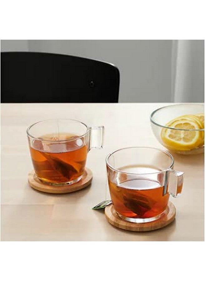 ledieu® FÖRSEGLA Coaster, Bamboo 9 cm (Set of 2PC) - Image 3