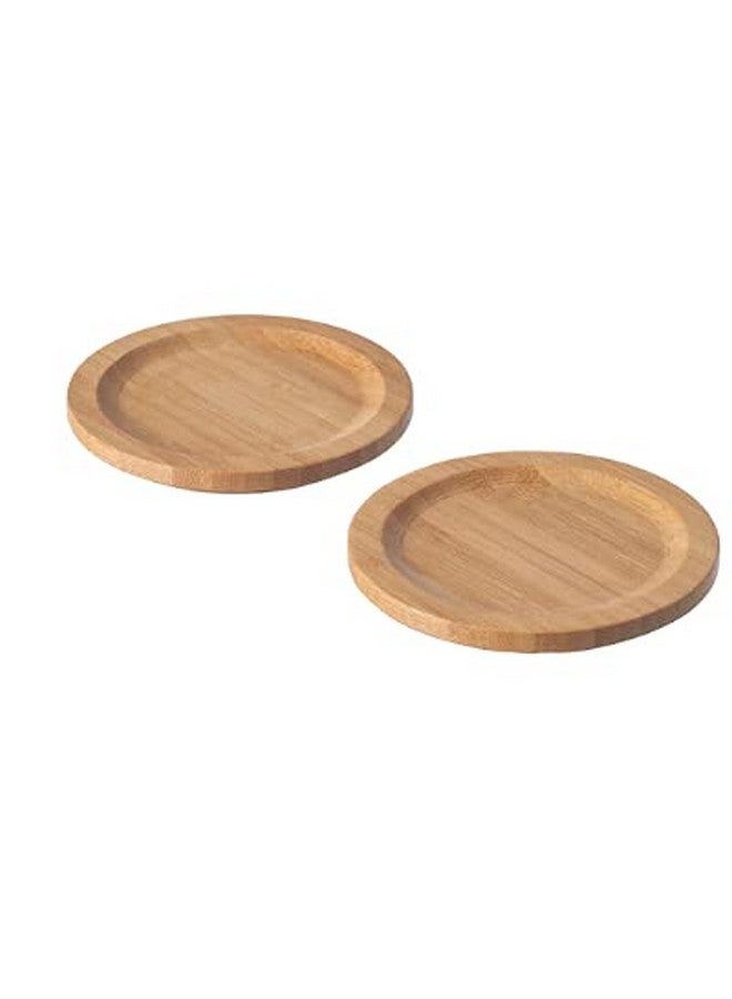 ledieu® FÖRSEGLA Coaster, Bamboo 9 cm (Set of 2PC) - Image 1