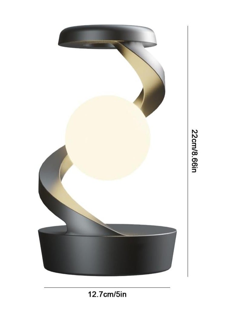 FIPKA Levitating Ball Light with Wireless Charger - RGB LED Floating Lamp for Modern Home Decor - Image 3