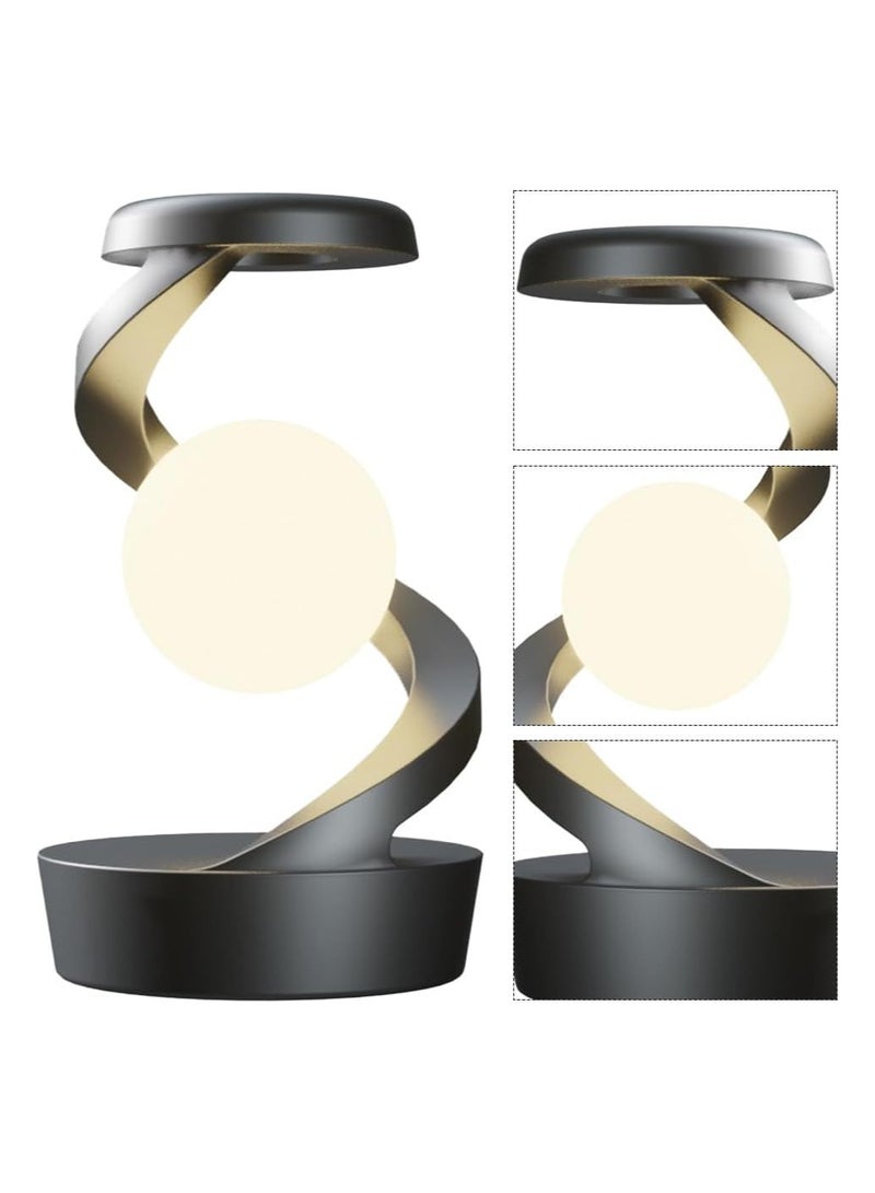 FIPKA Levitating Ball Light with Wireless Charger - RGB LED Floating Lamp for Modern Home Decor - Image 4