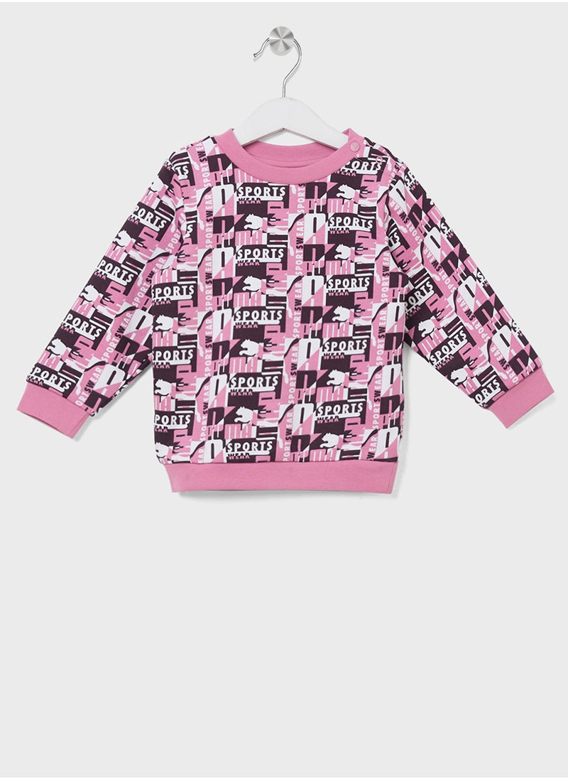 PUMA - Infant Minicats Aop Tracksuit - Image 1