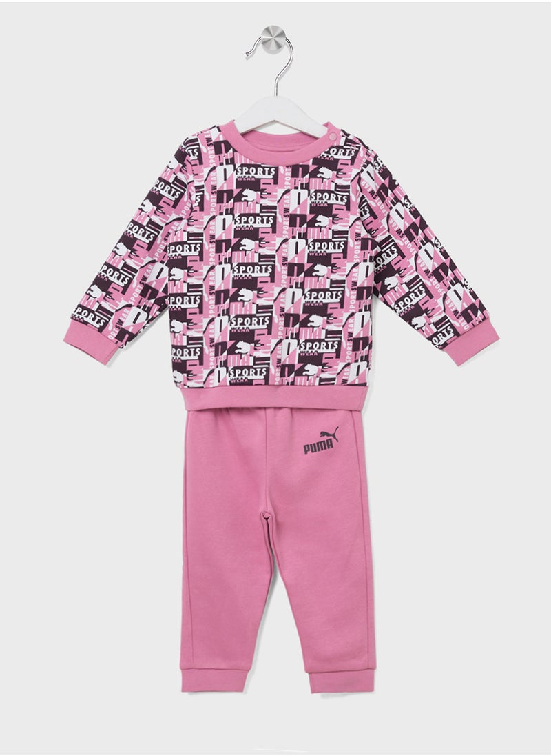 PUMA - Infant Minicats Aop Tracksuit - Image 1