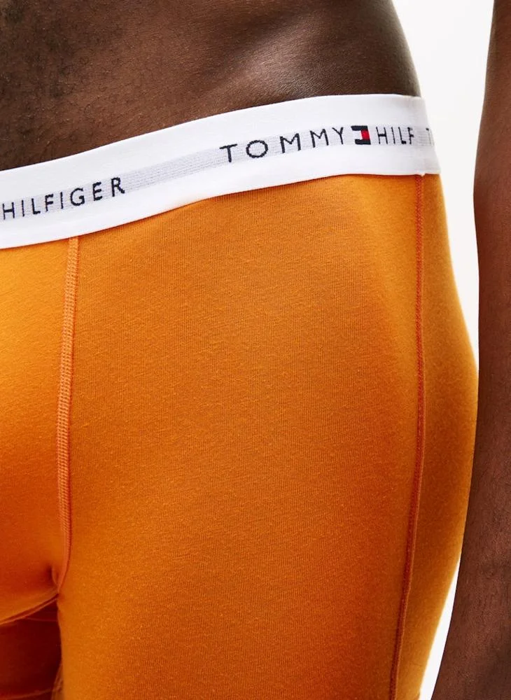 TOMMY HILFIGER  3-Pack Signature Repeat Logo Waistband Trunks for Men | Best Price UAE