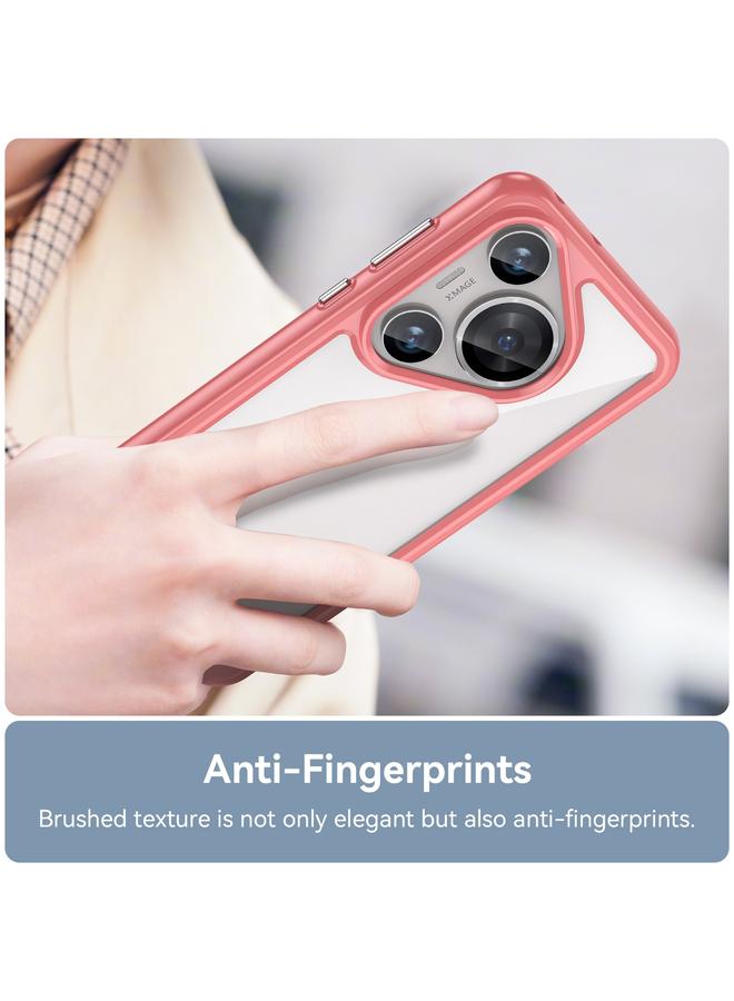 زبون جراب لهاتف Huawei Pura 70 Pro من سلسلة ملونة من الأكريليك + جراب هاتف TPU - Image 5