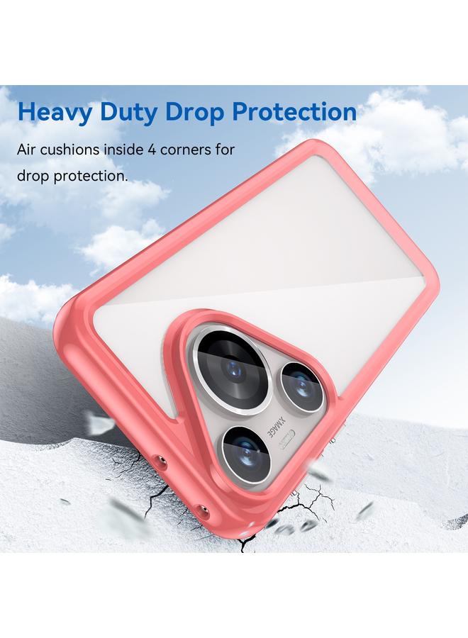 زبون جراب لهاتف Huawei Pura 70 Pro من سلسلة ملونة من الأكريليك + جراب هاتف TPU - Image 3