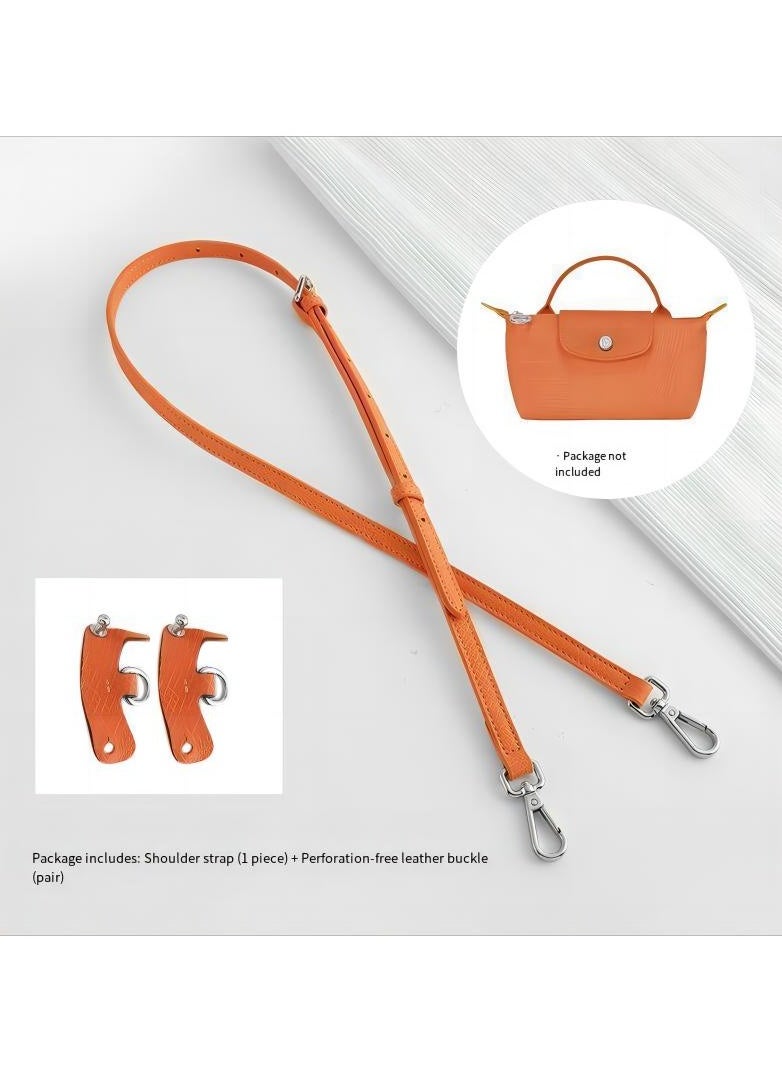Generic Genuine Leather Purse Straps - Adjustable Shoulder Strap for Longchamp Mini Bags 