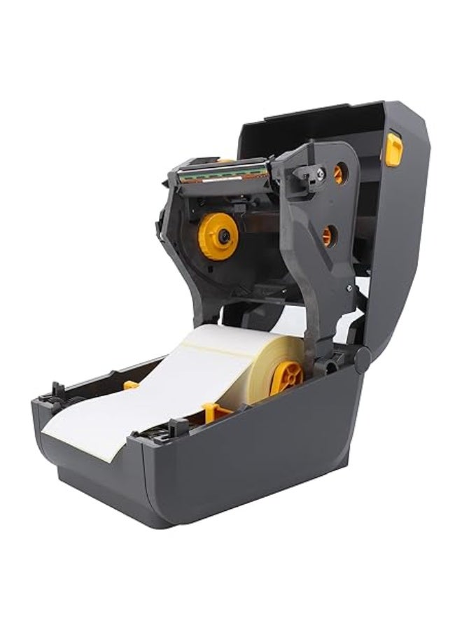 Zebra Technologies Zebra ZD421t Printer with Tear-Off Edge - 203 DPI - Direct Thermal Transfer - 104mm Max Print Width, BTLE, LAN, USB, USB Host Interfaces (ZD4A042-30EE0EZ). - Image 5