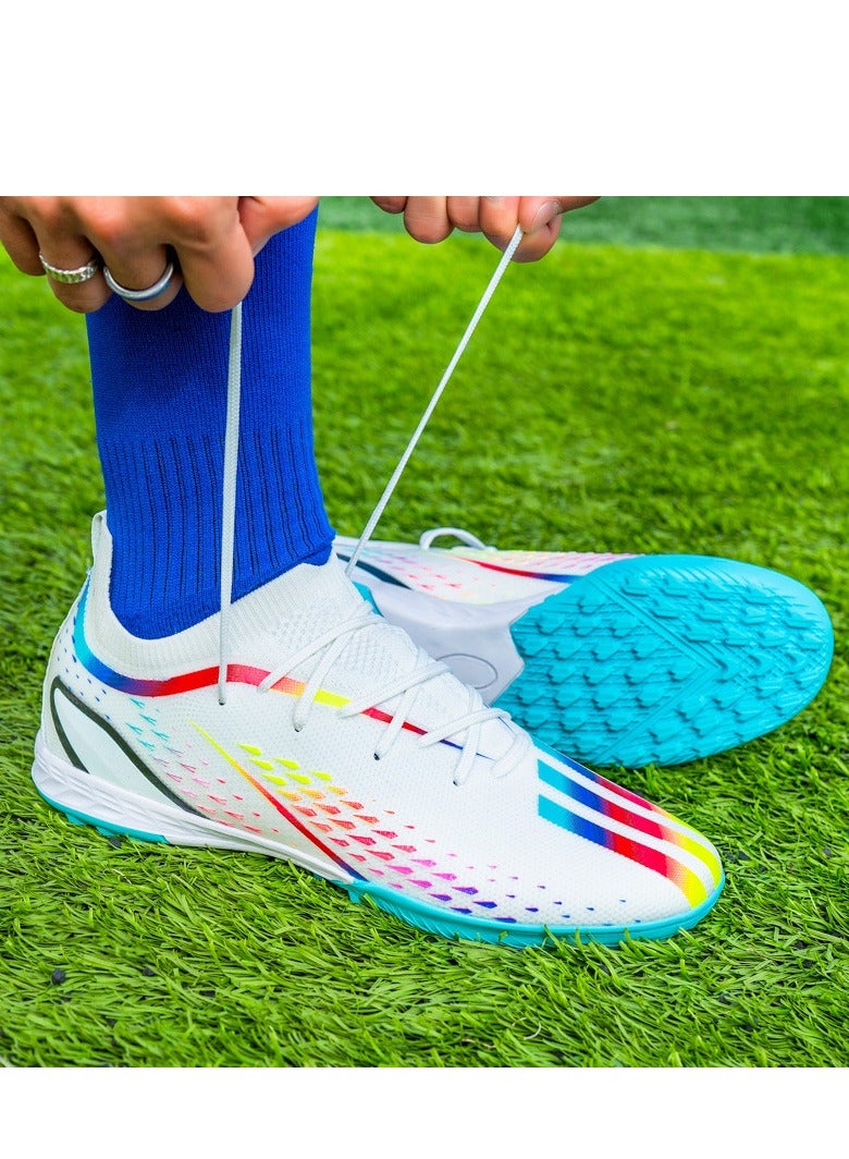 عام أحذية كرة قدم رجالية قابلة للتنفس، أحذية كرة قدم عالية القامة، أحذية تدريب، حذاء رياضي محترف للتدريب الرياضي، أحذية مباراة كرة قدم غير قابلة للانزلاق. - Image 2