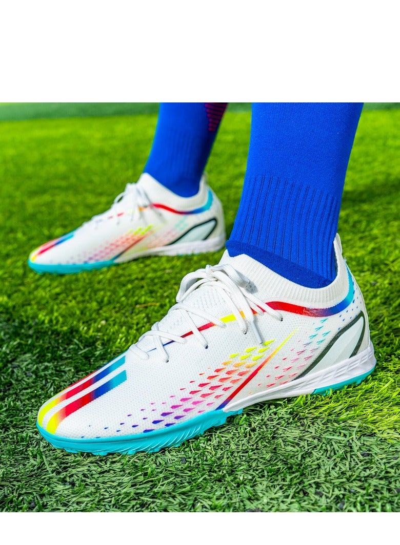 عام أحذية كرة قدم رجالية قابلة للتنفس، أحذية كرة قدم عالية القامة، أحذية تدريب، حذاء رياضي محترف للتدريب الرياضي، أحذية مباراة كرة قدم غير قابلة للانزلاق. - Image 3