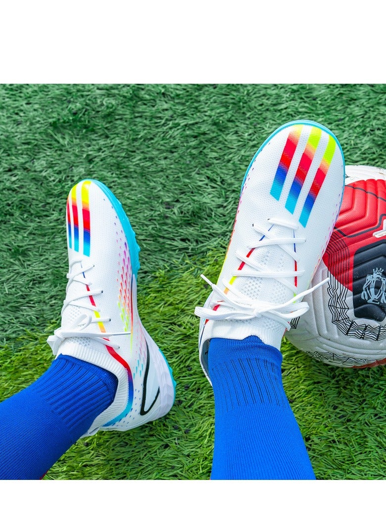 عام أحذية كرة قدم رجالية قابلة للتنفس، أحذية كرة قدم عالية القامة، أحذية تدريب، حذاء رياضي محترف للتدريب الرياضي، أحذية مباراة كرة قدم غير قابلة للانزلاق. - Image 5