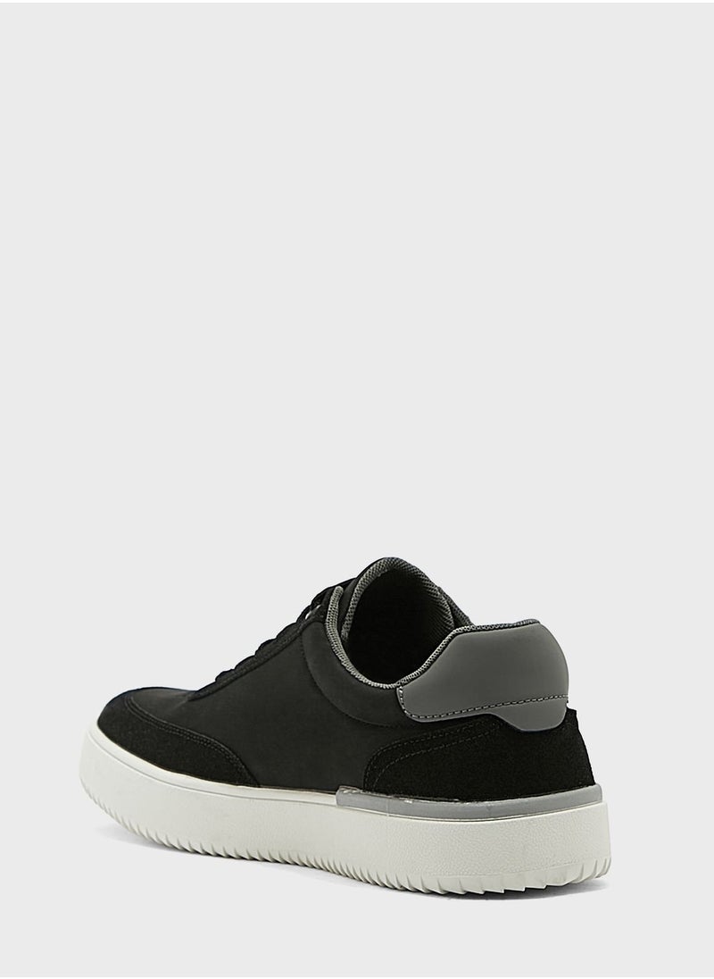 Robert Wood - Brogue Detail Casual Sneakers - Image 1