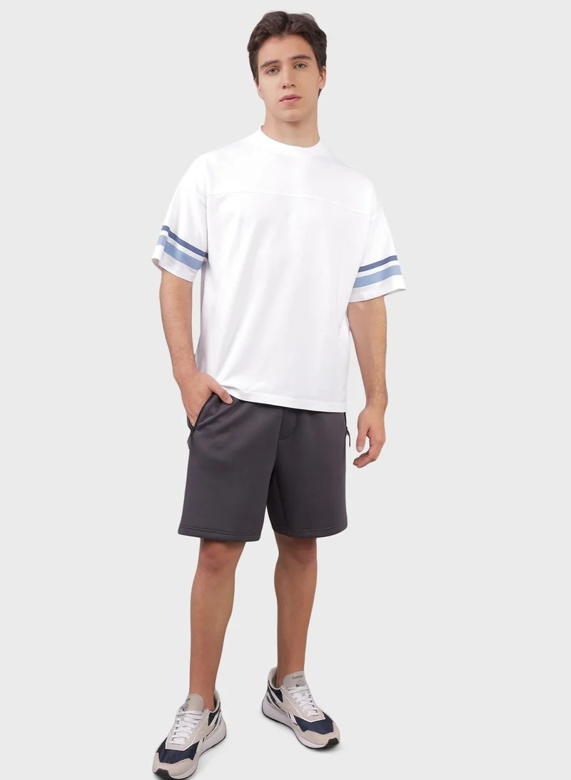 امريكان ايجل Pique Crew Neck T-Shirt