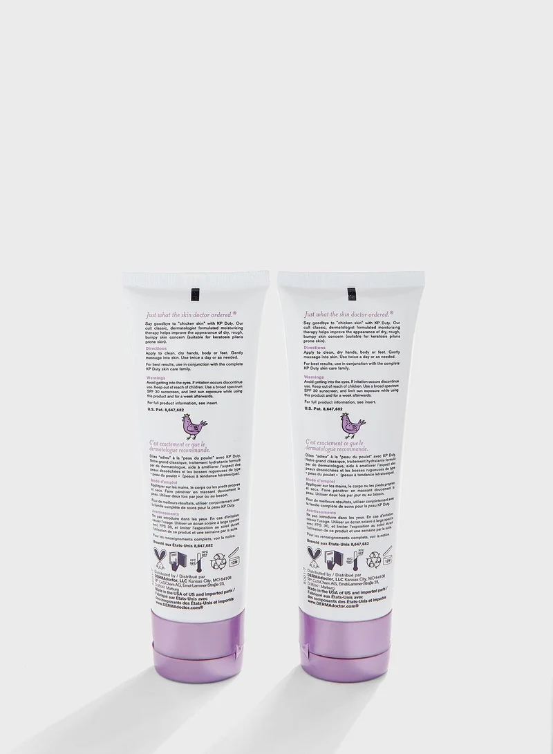 DERMAdoctor KP Double Duty Lotion (two 4 oz tubes)