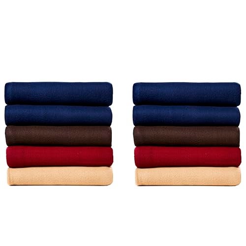 CHANDRAVATI Stylish Polar Fleece Single Bed AC Fleece Wool Blanket - 58x88 Inch || Skin Friendly || (4, Plain) - Image 1