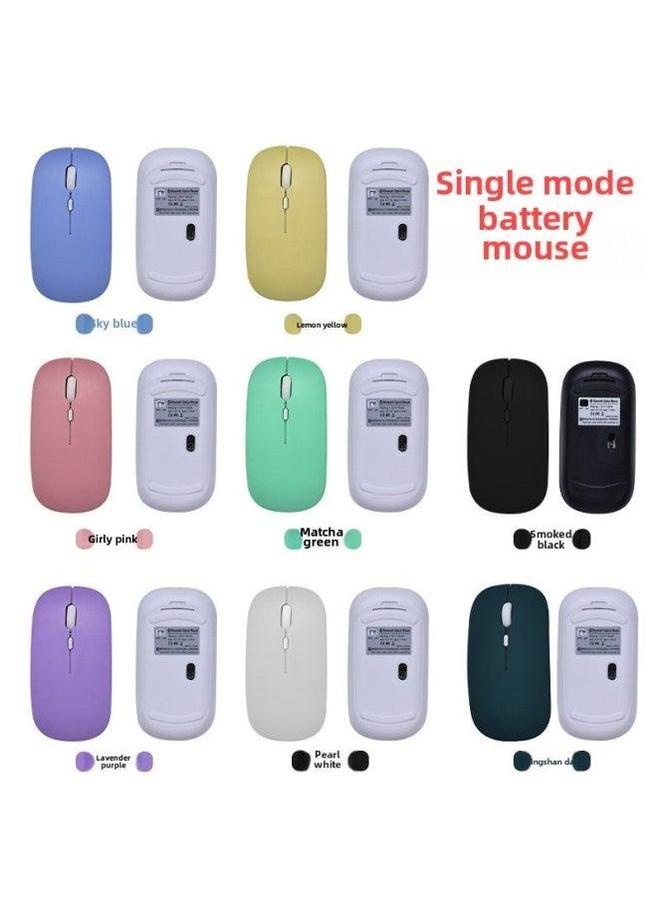 Keyboard IPad For Tablet PC Wonderful Control Mobile Phone Wireless Bluetooth Mouse Suit Cross Border-Colour:Single Mode (single Battery Model)-Product Type:Purple - Image 1