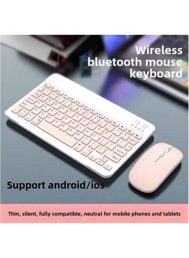 Keyboard IPad For Tablet PC Wonderful Control Mobile Phone Wireless Bluetooth Mouse Suit Cross Border-Colour:Single Mode (single Battery Model)-Product Type:Purple - Image 4