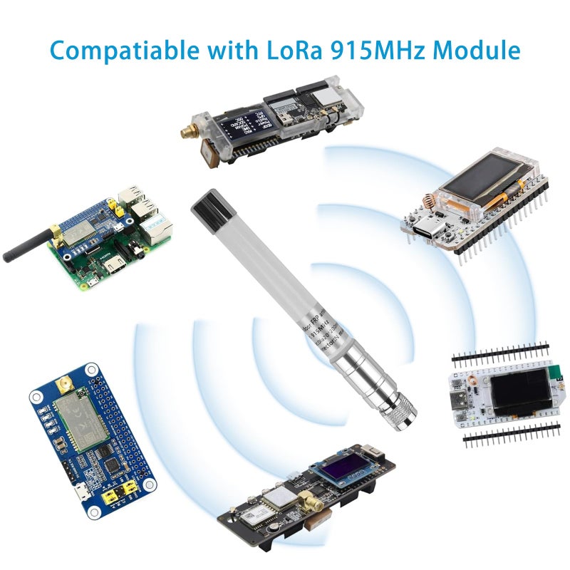 Meshnology Waterproof 915mhz Lora 5.8dbi Fiberglass Antenna with 10Ft Low Loss KMR195 Cable for Helium Hotspot RAK Nebra Bobcat 300 SenseCAP M1 Hotspot HNT Miner Heltec V3 Meshtastic Lora32 915MHz Lora Module - Image 4