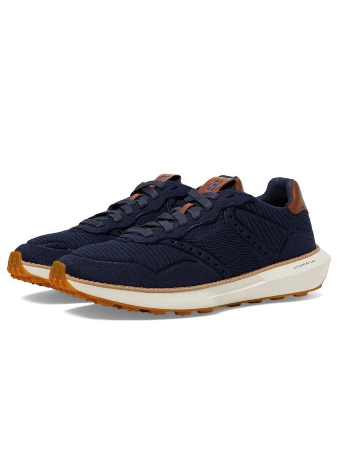 COLE HAAN Men's Grandpro Ashland Stitchlite Sneaker, Navy Blazer/British Tan/Ivory, 10 Wide - Image 1