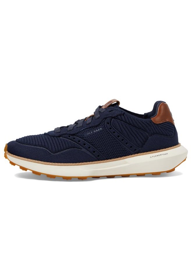 COLE HAAN Men's Grandpro Ashland Stitchlite Sneaker, Navy Blazer/British Tan/Ivory, 10 Wide - Image 4