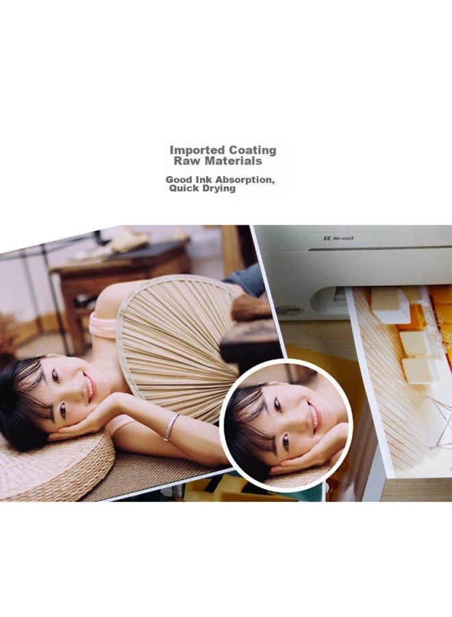 Lang Cheng Langcheng Photo Paper, A4 Photo Paper, High Gloss Photo Paper, A4 Photo Printing Paper, Inkjet Printer-specific Photo Paper, Glossy Photo Paper, 200g, 20 Sheets - Image 3