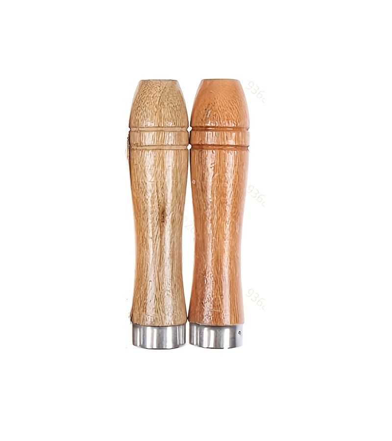 2pcs Large Wooden File Handles Smooth Hardwood Grip Durable Professional Tool - Image 5