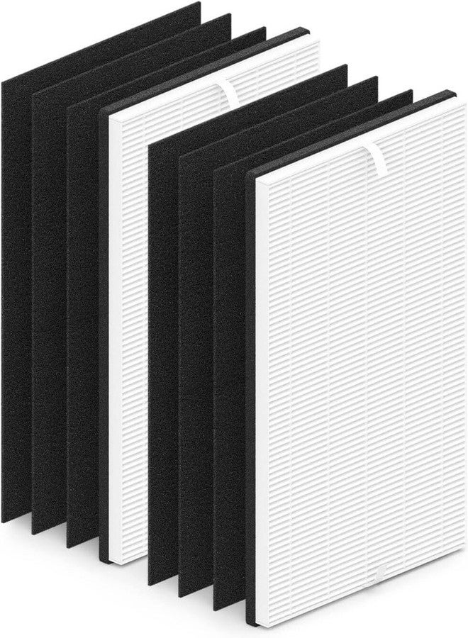FMDZFL MD1-0022 Air Purifier Filter for Vornado AC300/AC350/AC500/AC550 & PCO200/PCO300/PCO375DC/PCO500 Series | Includes 2x Filters + 4x Activated Carbon Filters - Image 1