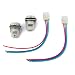 FORLETOR Turn Signal Light Socket Pigtail for Honda Accord Odyssey Pilot Civic CRV Crosstour Element 19922015Turn Signal Connector with 3 Wire Harness Replaces 33302SR3A012 Pcs - Image 2