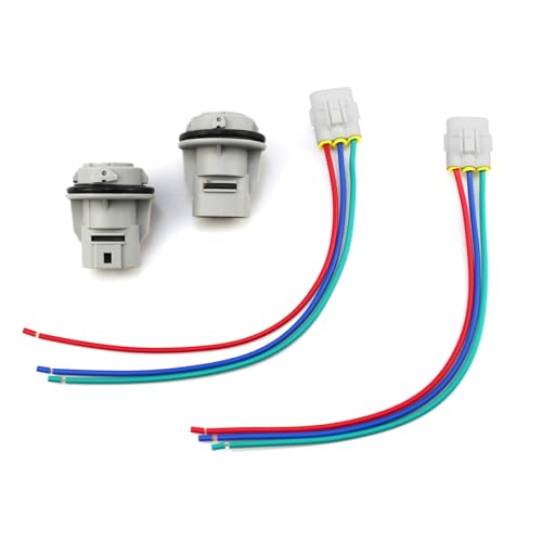 FORLETOR Turn Signal Light Socket Pigtail for Honda Accord Odyssey Pilot Civic CRV Crosstour Element 19922015Turn Signal Connector with 3 Wire Harness Replaces 33302SR3A012 Pcs - Image 1