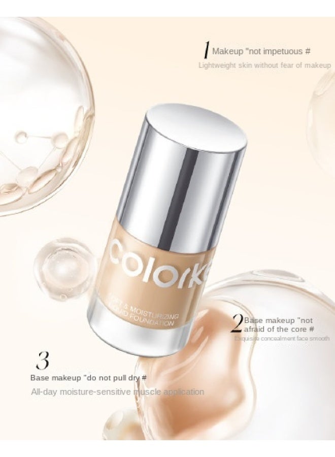 COLORKEY lock-makeup Foundation Liquid, Hydrating Long-lasting Concealer With Smudge-proof Finish, Suitable For Dry And Oily Skin, Perfect Fit For Valentine's Day Gifting - Image 2