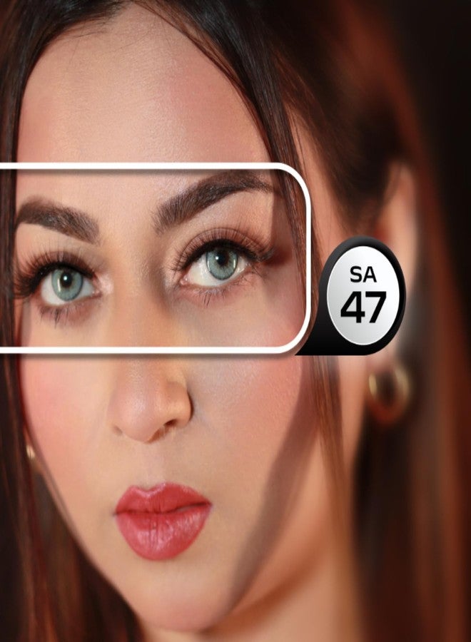 BOBI 47 Fox Lash Style Self-Adhesive Eyelashes | Outer Edge Lift for Bold Curved Look | No-Glue Stick-On Reusable Faux Lashes | Easy Application, Long Outer Strands | Natural Eye-Lifting Effect for Women - Image 3