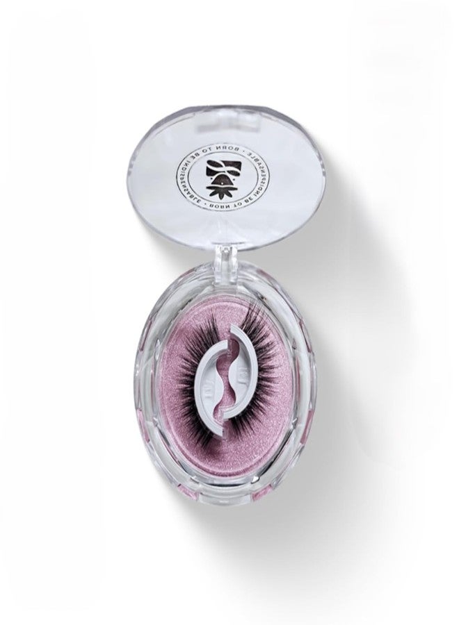 BOBI 47 Fox Lash Style Self-Adhesive Eyelashes | Outer Edge Lift for Bold Curved Look | No-Glue Stick-On Reusable Faux Lashes | Easy Application, Long Outer Strands | Natural Eye-Lifting Effect for Women - Image 1