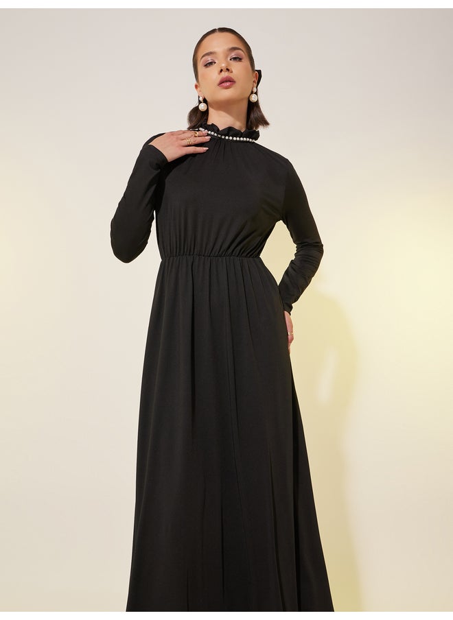 Take Two Contrast Hem Dress  - Image 3