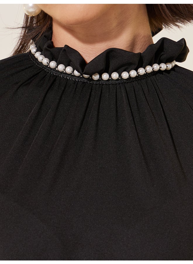 Take Two Contrast Hem Dress  - Image 4