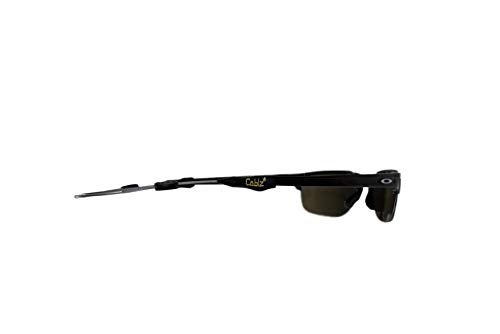 Cablz حامل نظارات كابلز زيبز، شفاف/ستانلس، 14" XL - Image 5