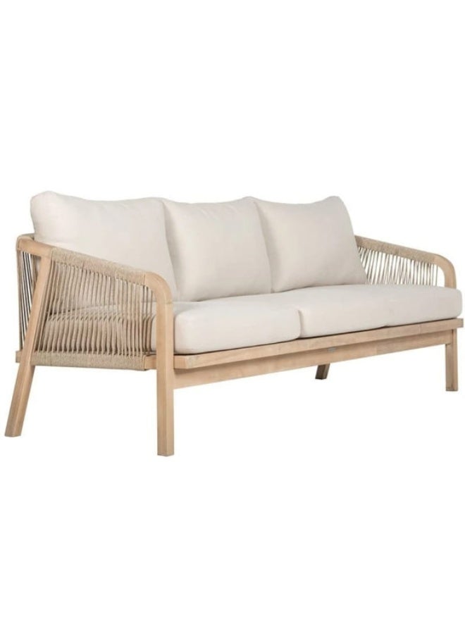 Chateaux Ria Outdoor Sofa Set - Beige - 4 Pieces - Image 2