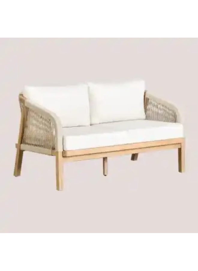 Chateaux Ria Outdoor Sofa Set - Beige - 4 Pieces - Image 4