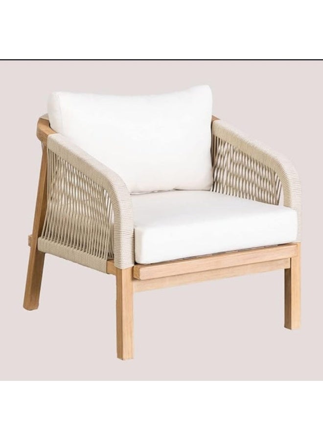 Chateaux Ria Outdoor Sofa Set - Beige - 4 Pieces - Image 3