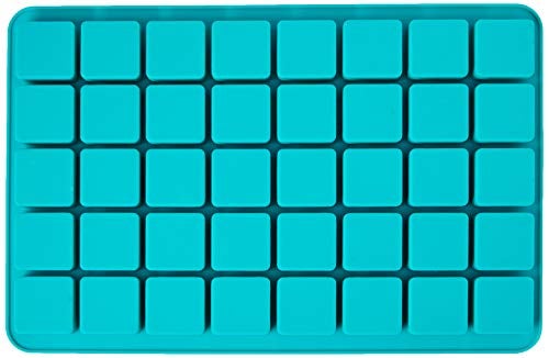 Melostu 40-Cavity Square Caramel Candy Silicone Molds, Chocolate Truffles, Ganache, Hard Candy, Praline, Ice Cube Tray and Gummy Jelly - Image 3