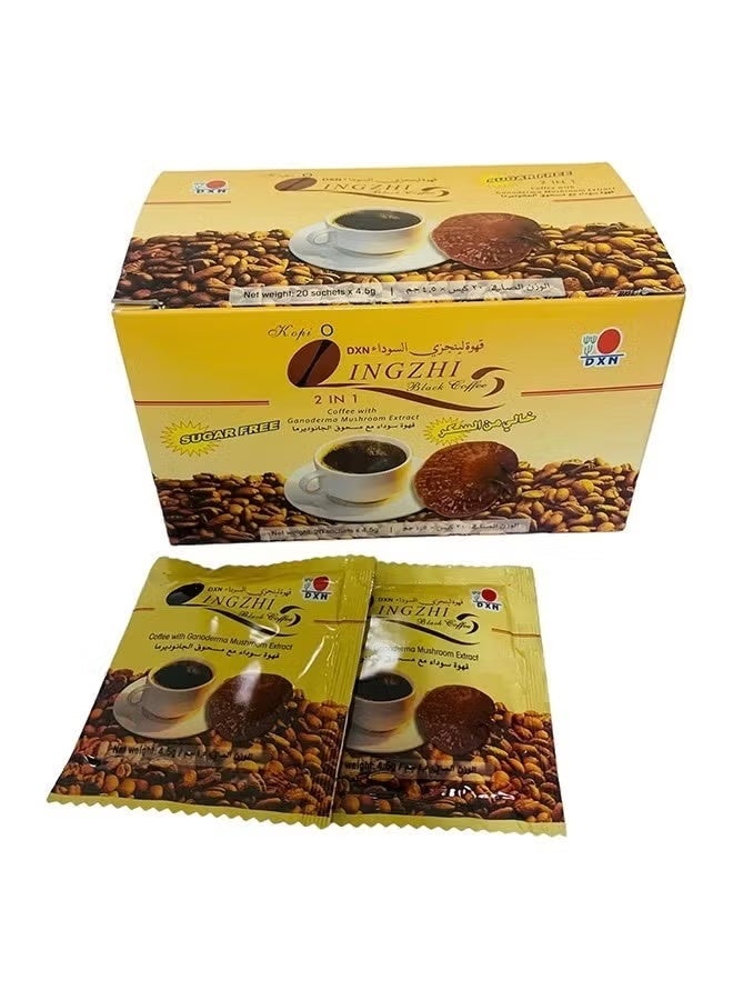 ing Lingzhi Black Coffee Sugar Free 90g - Image 1