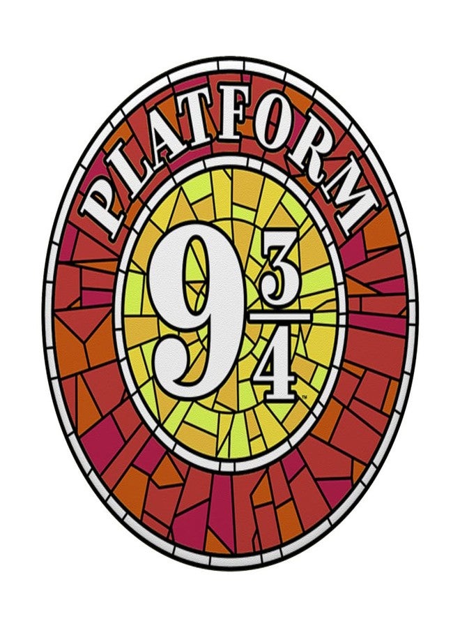 Harry Potter Platform 9 & 3/4 Stained Glass Sign PopSockets Adhesive PopGrip - Image 3