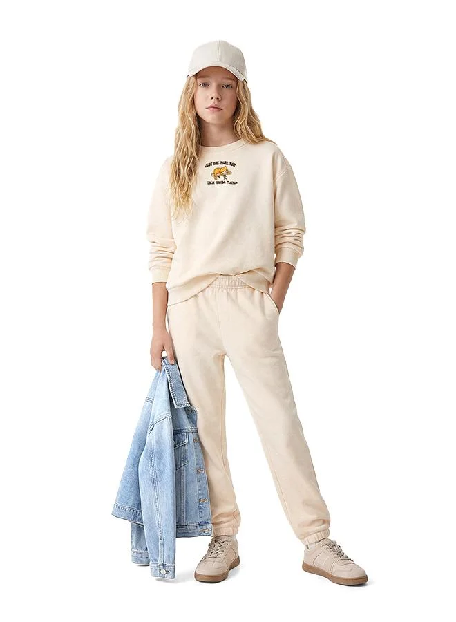 Koton Embroidered Tracksuit