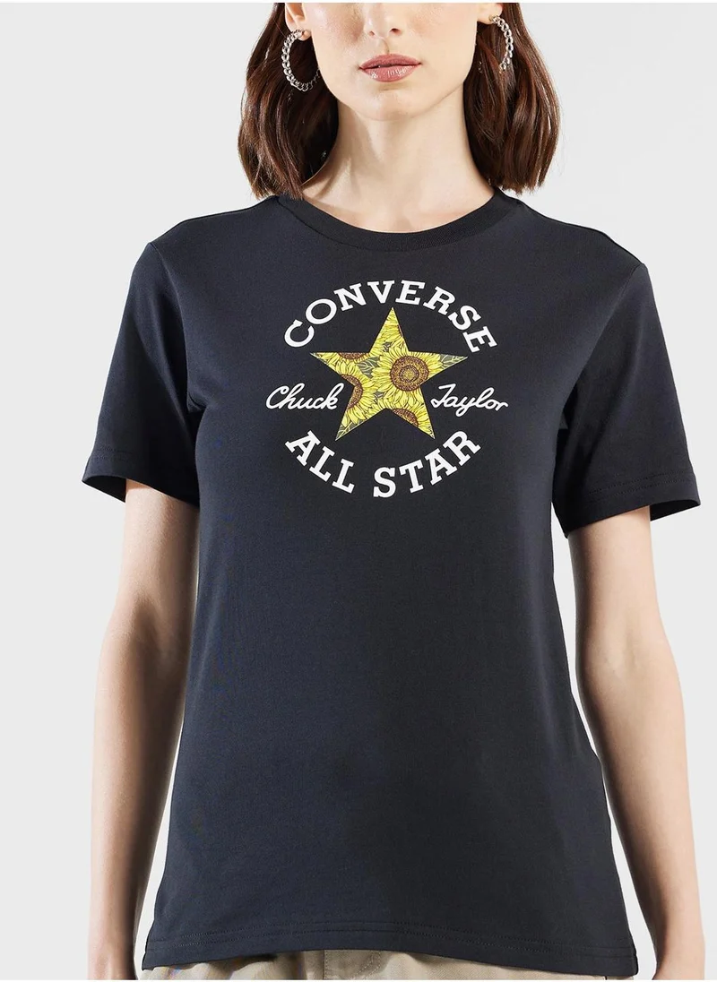 كونفرس Chuck Patch Infill T-Shirt