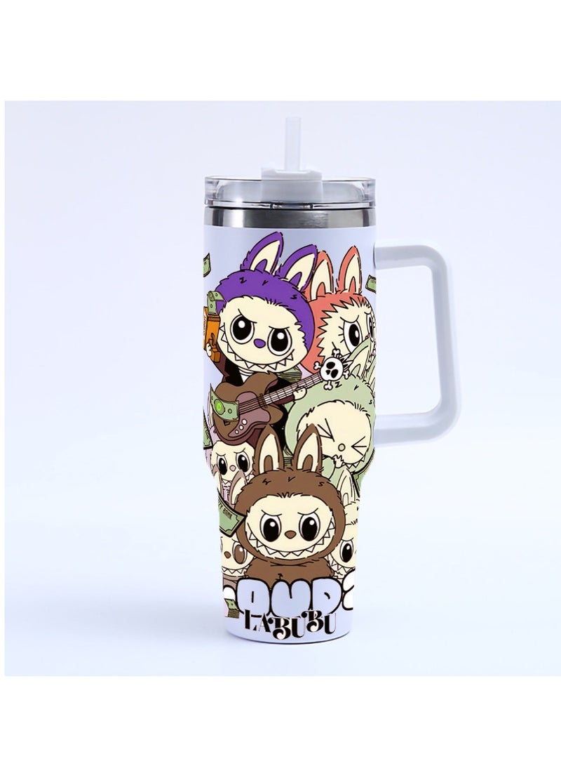 Generic Labubu Stainless steel vacuum insulated cup ,40oz Insulated Travel Cup, Exclusive Collectible Design