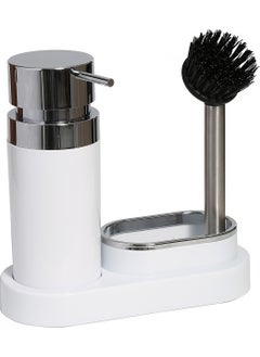 Primanova Polen Kitchen Liquid Soap Dispenser -White 