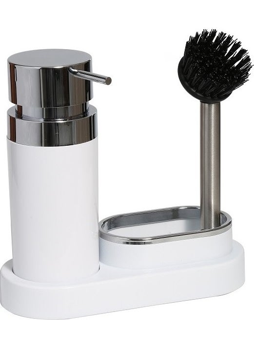 Primanova - Polen Kitchen Liquid Soap Dispenser -White - Image 1